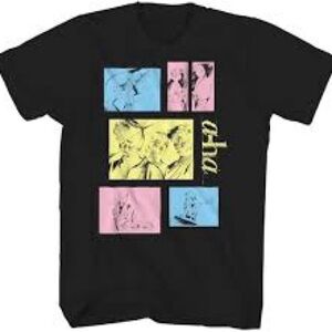 A-Ha Tour Take On Me T-Shirt Size 3XL New 80’s